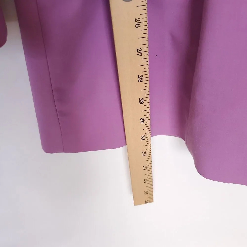 Zara Cut Out Blazer Dress Size Small Lilac/Purple Long Sleeve Bloggers Favorite - Picture 16 of 16